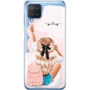 Прозрачный чехол BoxFace Samsung M127 Galaxy M12 Travel Girl