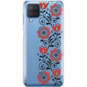 Прозрачный чехол BoxFace Samsung M127 Galaxy M12 Ethno Ornament