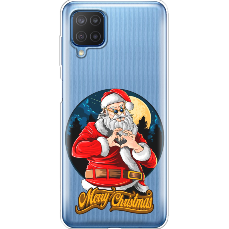 Прозрачный чехол BoxFace Samsung M127 Galaxy M12 Cool Santa