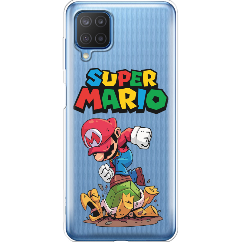 Прозрачный чехол BoxFace Samsung M127 Galaxy M12 Super Mario
