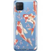 Прозрачный чехол BoxFace Samsung M127 Galaxy M12 Japanese Koi Fish