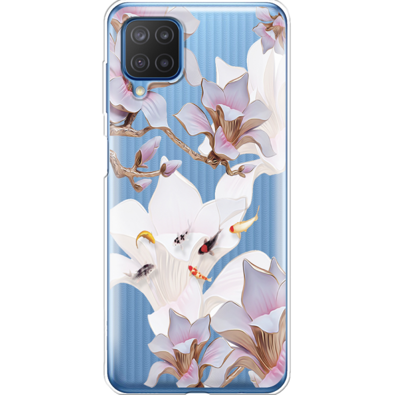 Прозрачный чехол BoxFace Samsung M127 Galaxy M12 Chinese Magnolia