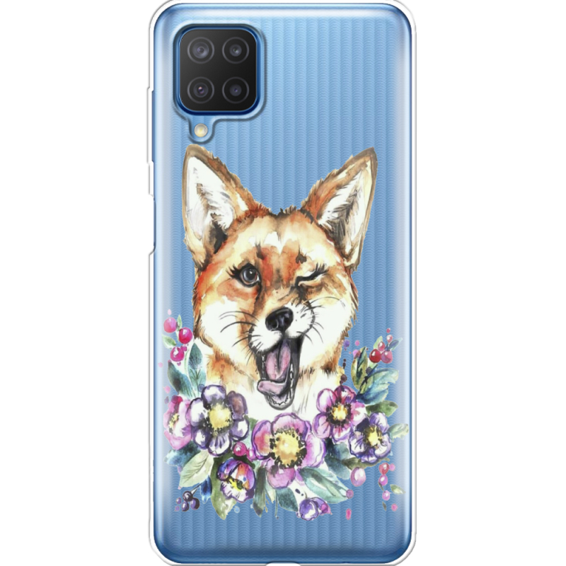 Прозрачный чехол BoxFace Samsung M127 Galaxy M12 Winking Fox