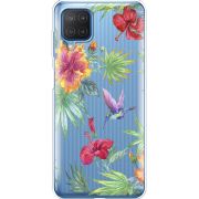 Прозрачный чехол BoxFace Samsung M127 Galaxy M12 Tropical