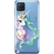 Чехол со стразами Samsung M127 Galaxy M12 Unicorn Queen