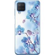 Чехол со стразами Samsung M127 Galaxy M12 Orchids