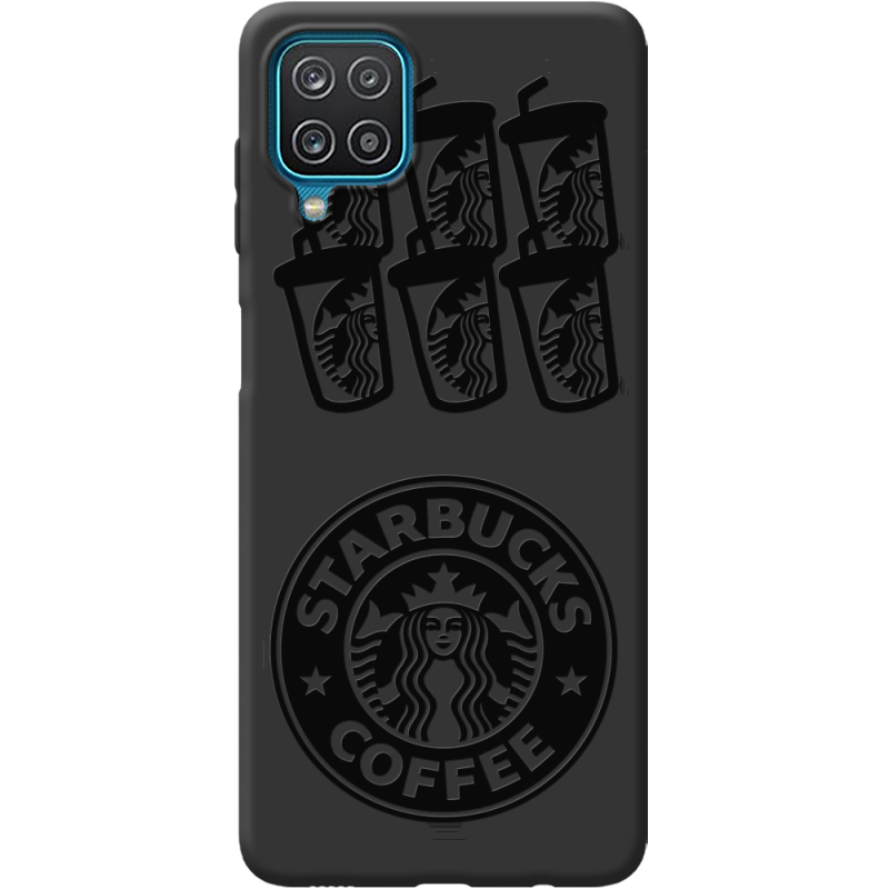 Черный чехол BoxFace Samsung M127 Galaxy M12 Black Coffee