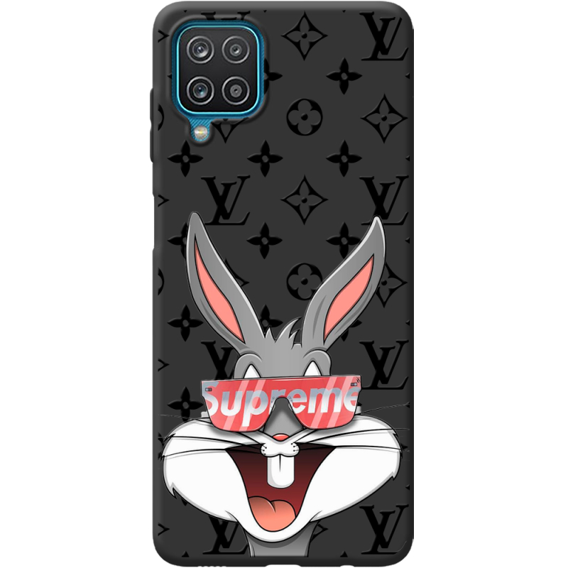 Черный чехол BoxFace Samsung M127 Galaxy M12 looney bunny