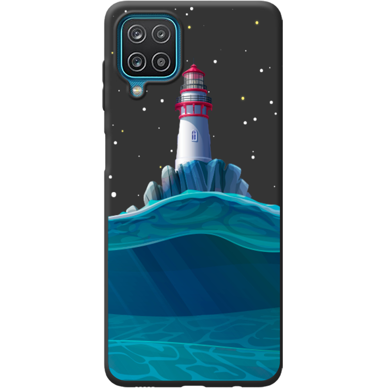 Черный чехол BoxFace Samsung M127 Galaxy M12 Lighthouse