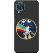 Черный чехол BoxFace Samsung M127 Galaxy M12 NASA