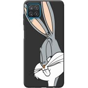 Черный чехол BoxFace Samsung M127 Galaxy M12 Lucky Rabbit