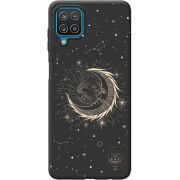 Черный чехол BoxFace Samsung M127 Galaxy M12 Moon