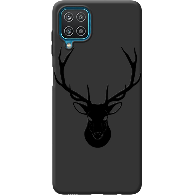 Черный чехол BoxFace Samsung M127 Galaxy M12 Deer