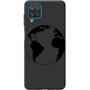 Черный чехол BoxFace Samsung M127 Galaxy M12 Earth