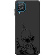 Черный чехол BoxFace Samsung M127 Galaxy M12 