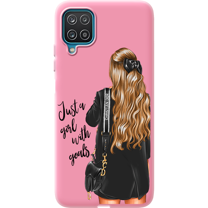 Розовый чехол BoxFace Samsung M127 Galaxy M12 Just Girl