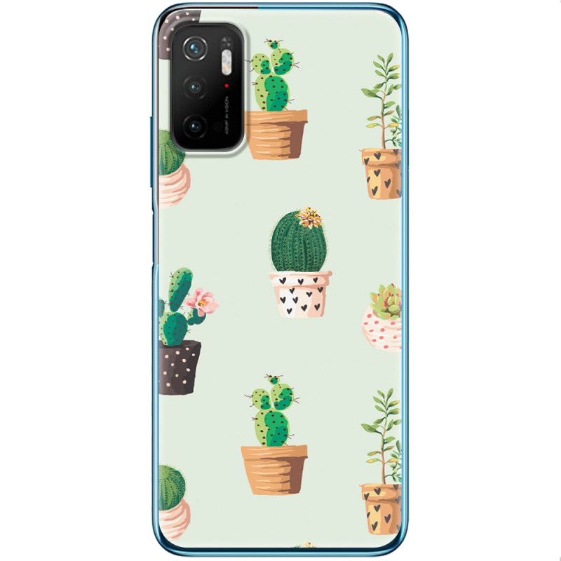 Чехол BoxFace Xiaomi Poco M3 Pro L-green Cacti