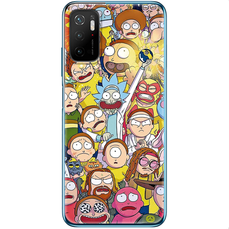 Чехол BoxFace Xiaomi Poco M3 Pro Rick and Morty