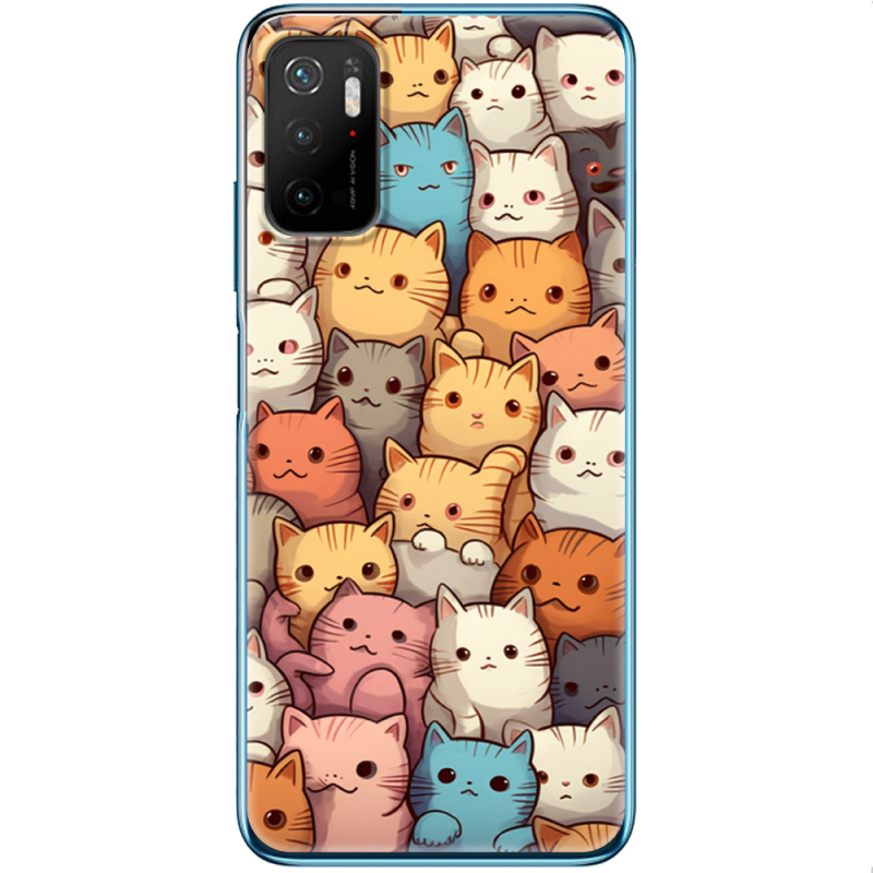 Чехол BoxFace Xiaomi Poco M3 Pro Котики муркотики