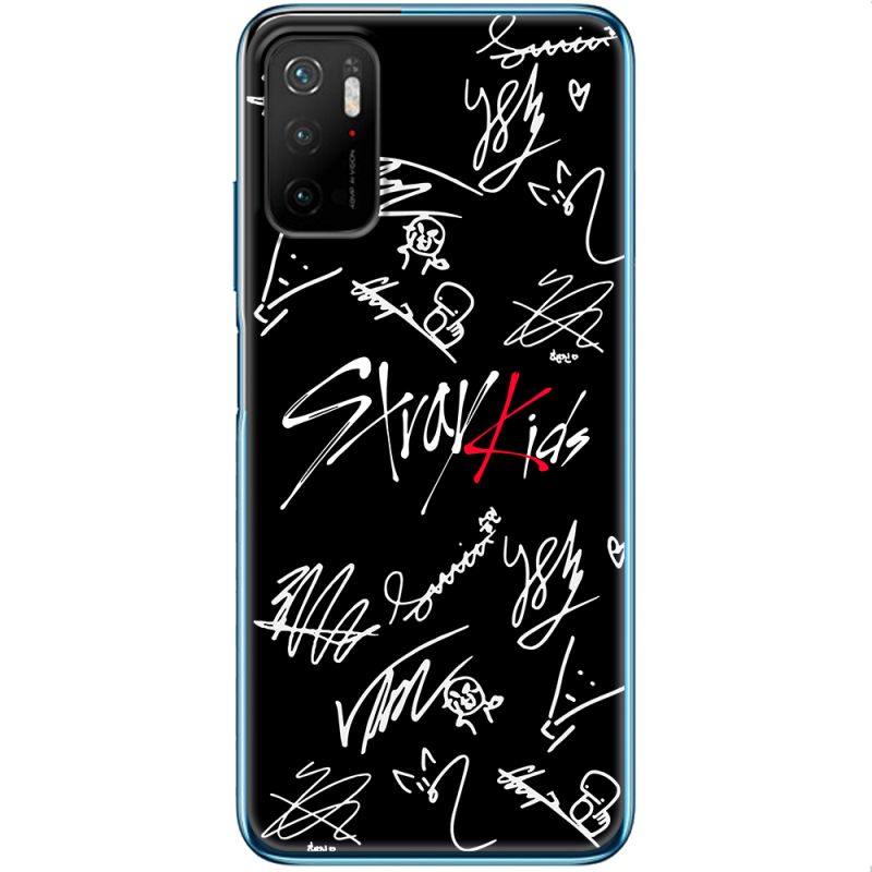 Чехол BoxFace Xiaomi Poco M3 Pro Stray Kids автограф