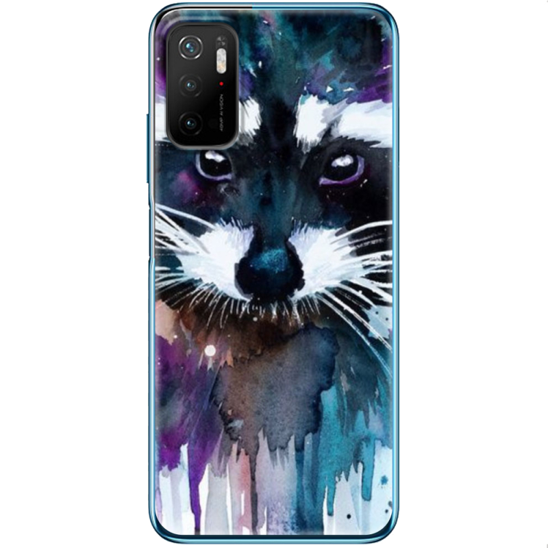 Чехол BoxFace Xiaomi Poco M3 Pro Акварельный енот