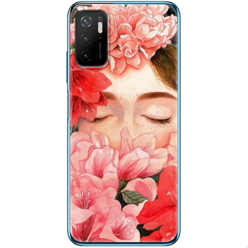 Чехол BoxFace Xiaomi Poco M3 Pro Girl in Flowers