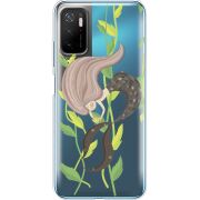 Прозрачный чехол BoxFace Xiaomi Poco M3 Pro Cute Mermaid