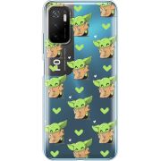 Прозрачный чехол BoxFace Xiaomi Poco M3 Pro Pattern Baby Yoda