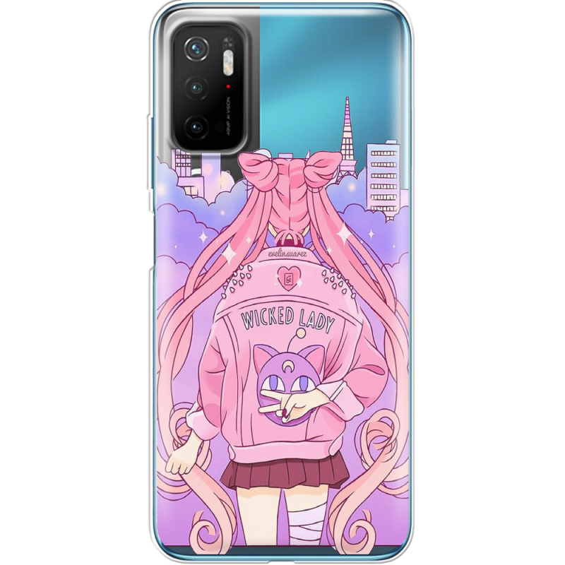 Прозрачный чехол BoxFace Xiaomi Poco M3 Pro Wiked Lady