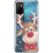 Прозрачный чехол BoxFace Xiaomi Poco M3 Pro Winter Deer