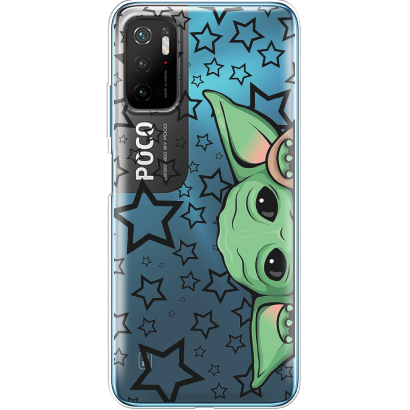 Прозрачный чехол BoxFace Xiaomi Poco M3 Pro Baby Yoda