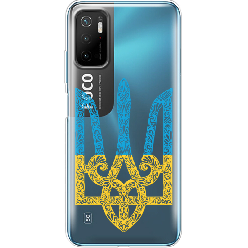 Прозрачный чехол BoxFace Xiaomi Poco M3 Pro Gold Trident