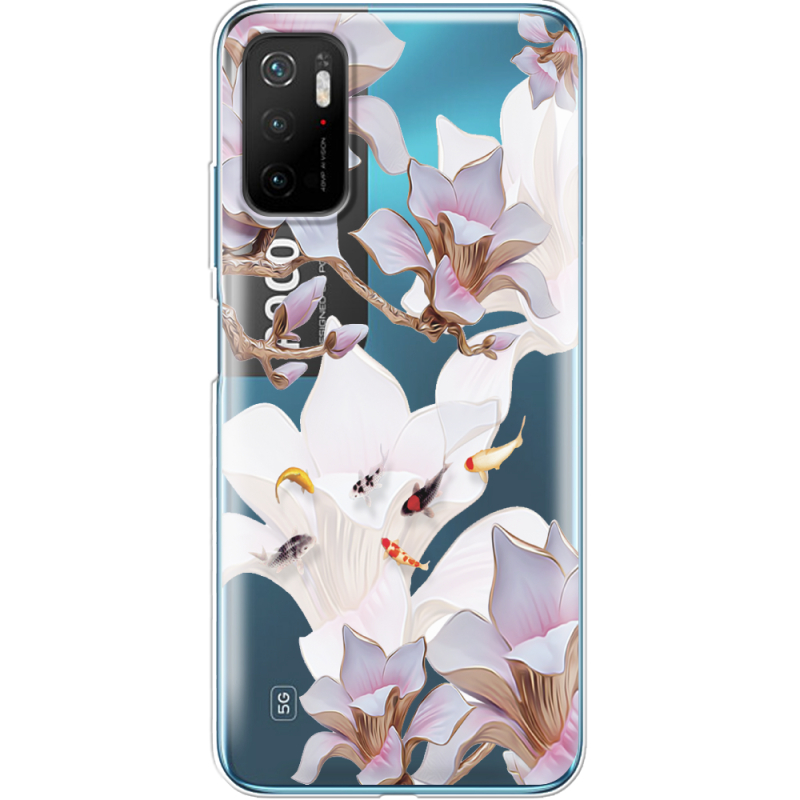 Прозрачный чехол BoxFace Xiaomi Poco M3 Pro Chinese Magnolia