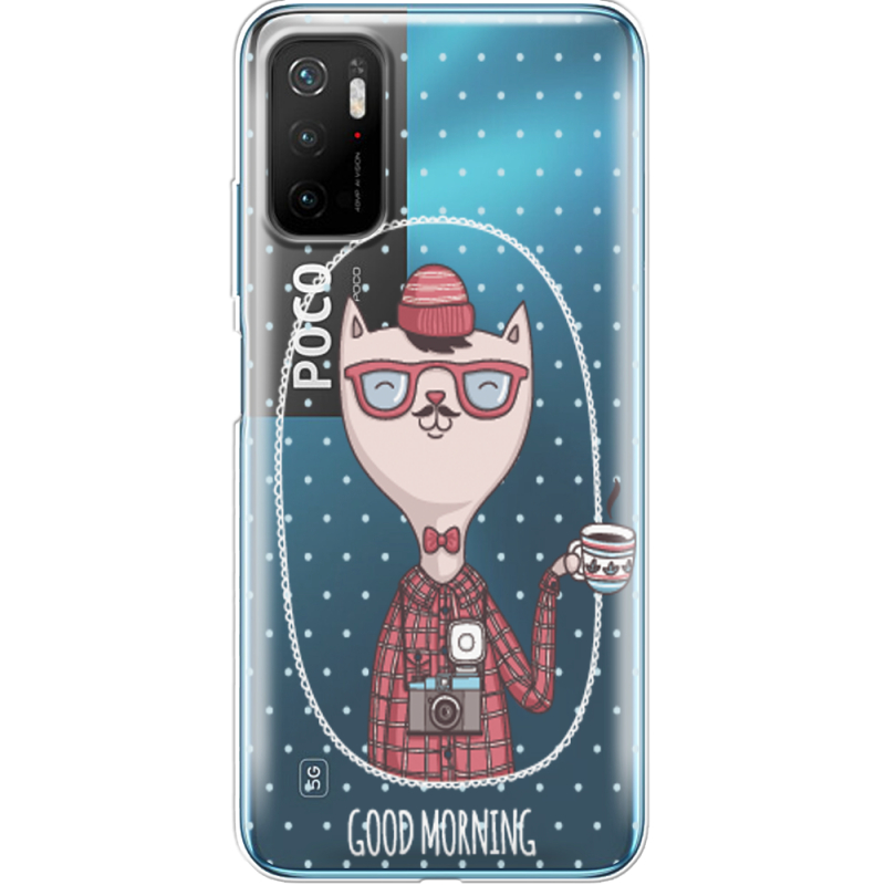 Прозрачный чехол BoxFace Xiaomi Poco M3 Pro Good Morning