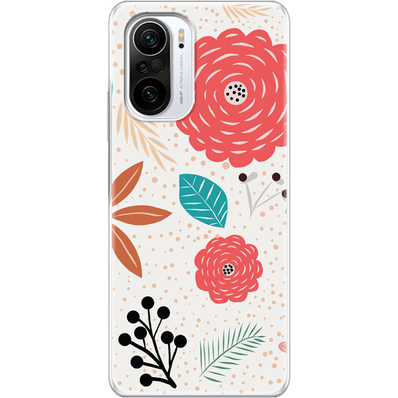 Чехол BoxFace Xiaomi Mi 11i Line Flowers