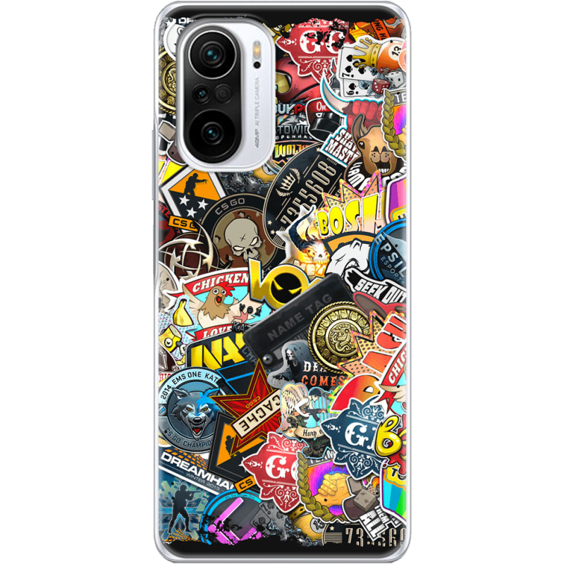 Чехол BoxFace Xiaomi Mi 11i CS:Go Stickerbombing