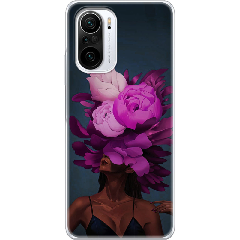 Чехол BoxFace Xiaomi Mi 11i Exquisite Purple Flowers