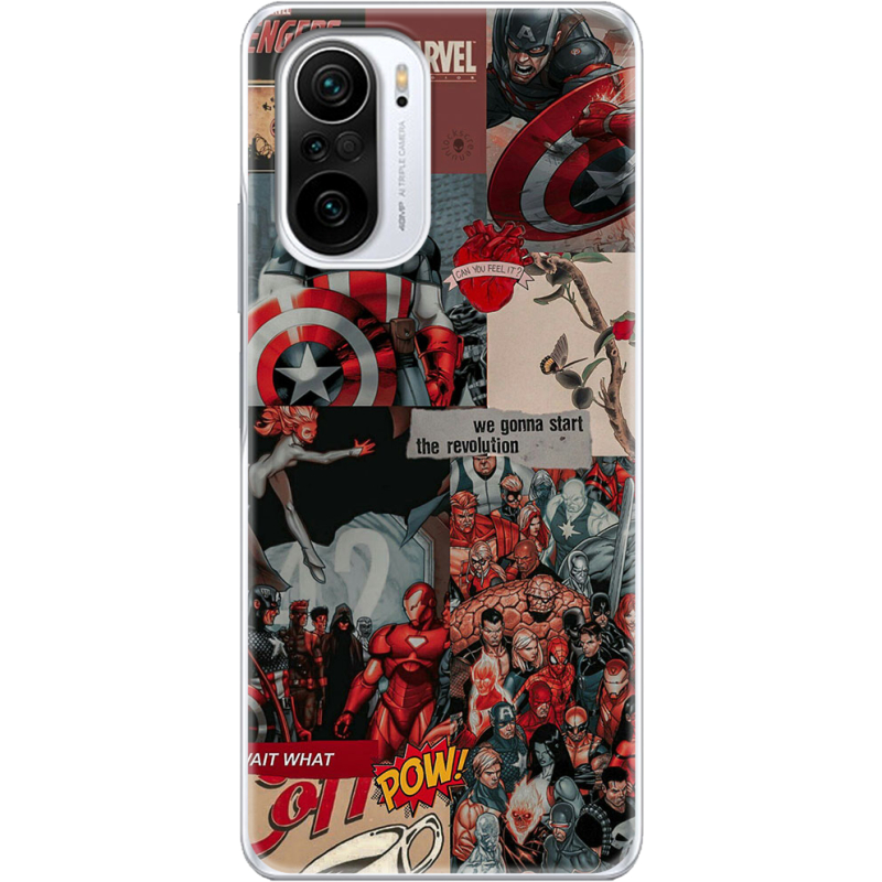 Чехол BoxFace Xiaomi Mi 11i Marvel Avengers