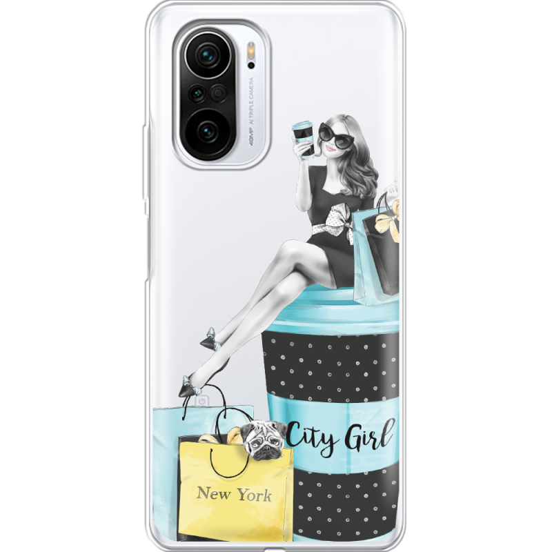 Прозрачный чехол BoxFace Xiaomi Mi 11i City Girl