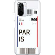 Прозрачный чехол BoxFace Xiaomi Mi 11i Ticket Paris