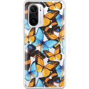 Прозрачный чехол BoxFace Xiaomi Mi 11i Butterfly Morpho