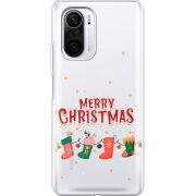 Прозрачный чехол BoxFace Xiaomi Mi 11i Merry Christmas