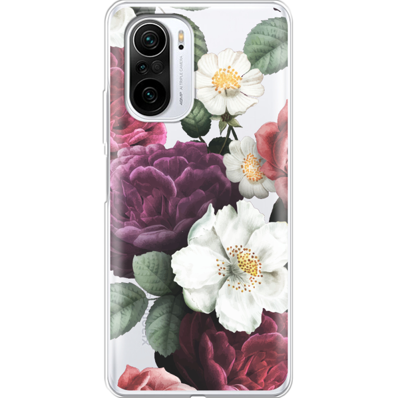 Прозрачный чехол BoxFace Xiaomi Mi 11i Floral Dark Dreams