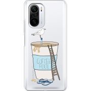 Прозрачный чехол BoxFace Xiaomi Mi 11i Segull in Cofee Pool