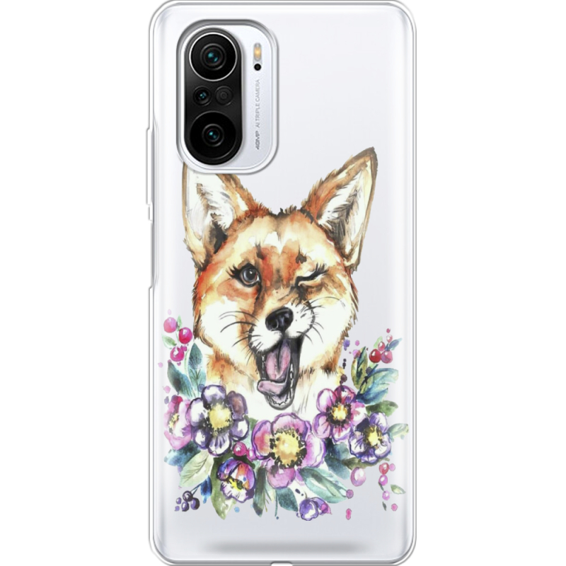 Прозрачный чехол BoxFace Xiaomi Mi 11i Winking Fox