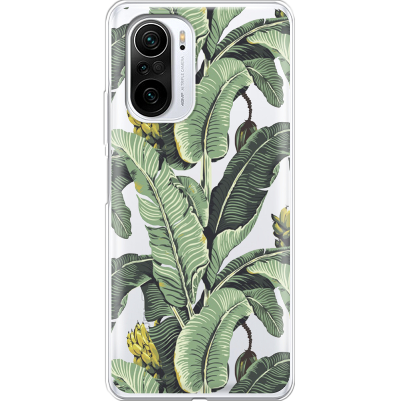 Прозрачный чехол BoxFace Xiaomi Mi 11i Banana Leaves