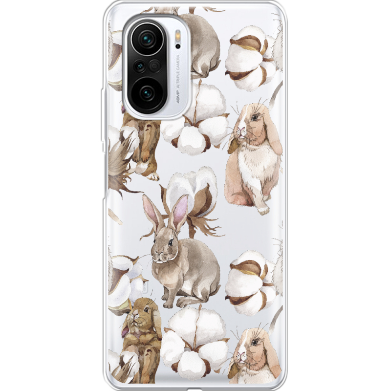 Прозрачный чехол BoxFace Xiaomi Mi 11i Cotton and Rabbits