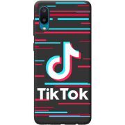 Черный чехол BoxFace Samsung A022 Galaxy A02  Tik Tok