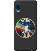 Черный чехол BoxFace Samsung A022 Galaxy A02  NASA