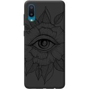 Черный чехол BoxFace Samsung A022 Galaxy A02  Eye